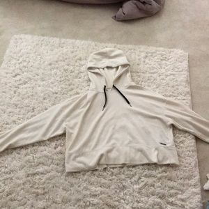 Cropped Calvin Klein hoodie